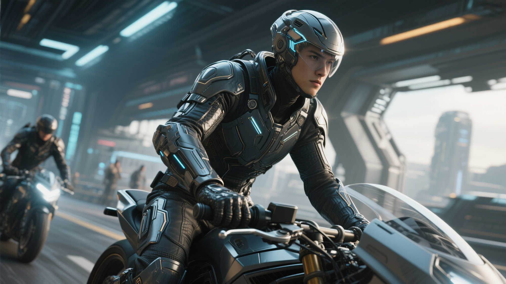 《第一后裔》胶衣骑士惊艳亮相:这“摩托”太吸睛! 《第一后裔》胶衣骑士惊艳亮相:这“摩托”太吸睛!