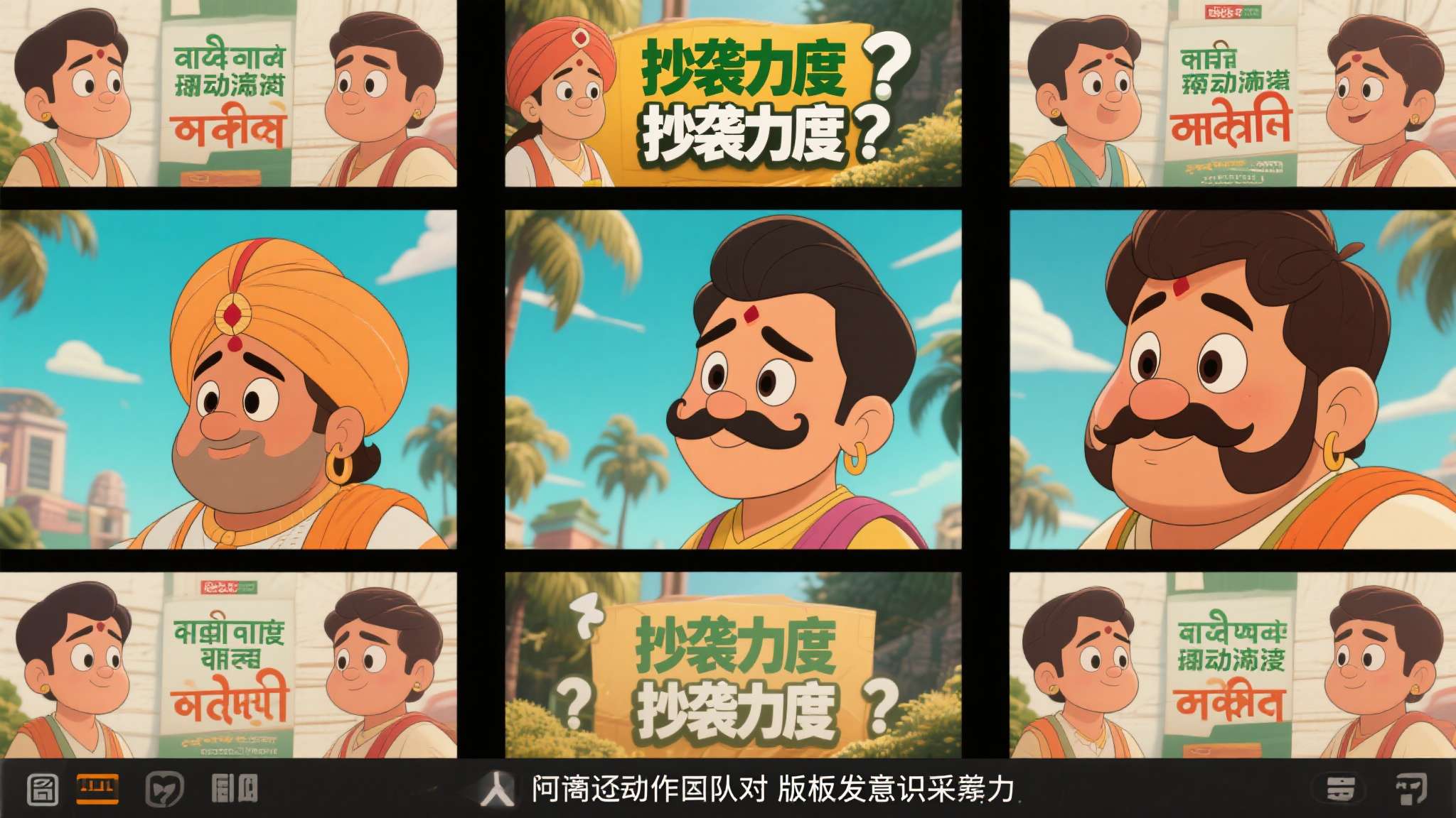 印度卡通直接硬抄《复仇者联盟》战斗分镜 遭网友调侃 印度卡通直接硬抄《复仇者联盟》战斗分镜 遭网友调侃